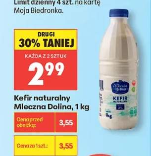 Kefir naturalny Mleczna Dolina