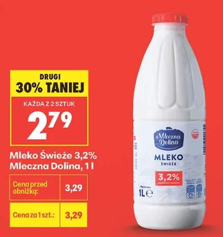 Mleko Świeże 3,2% Mleczna Dolina