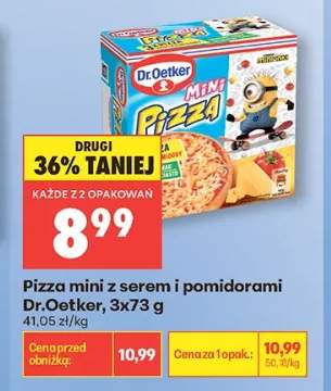 Pizza mini z serem i pomidorami Dr.Oetker