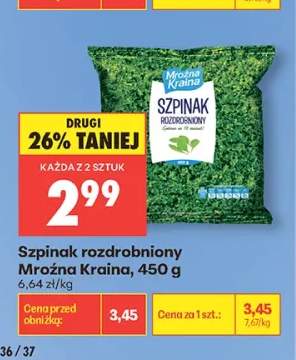 Szpinak rozdrobniony Mroźna Kraina