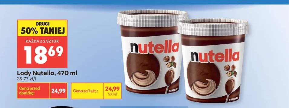 Lody Nutella