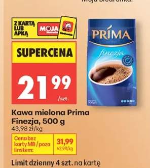 Kawa mielona Prima Finezja
