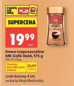 Kawa rozpuszczalna MK Café Gold