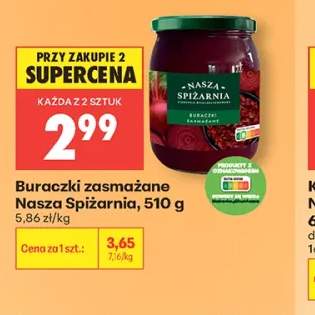 Buraczki zasmażane Nasza Spiżarnia 510g
