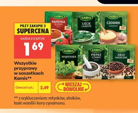 Przyprawa Papryka słodka Kamis