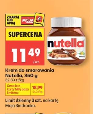 Krem do smarowania Nutella