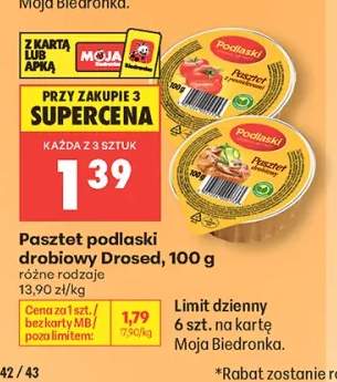 Pasztet podlaski drobiowy Drosed