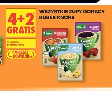 Zupa Gorący Kubek Barszcz czerwony Knorr