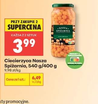 Ciecierzyca Nasza Spiżarnia 540g/400g