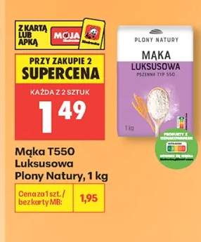 Mąka T550 Luksusowa Plony Natury