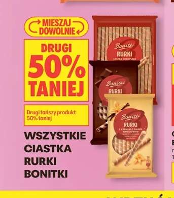 Ciastka rurki Bonitki