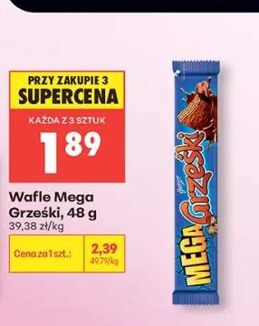 Wafle Mega Grześki