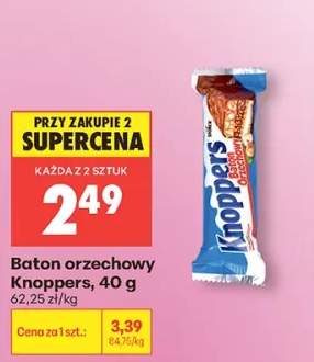Baton orzechowy Knoppers
