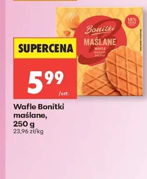 Wafle Bonitki maślane