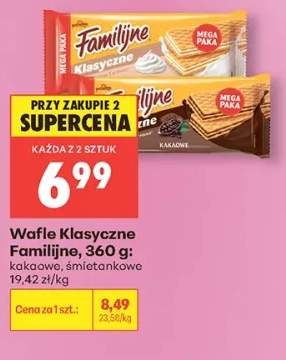 Wafle Klasyczne Familijne
