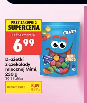 Drażetki z czekolady mlecznej Mimi CANDI