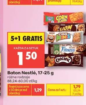 Baton Nestlé Fitness