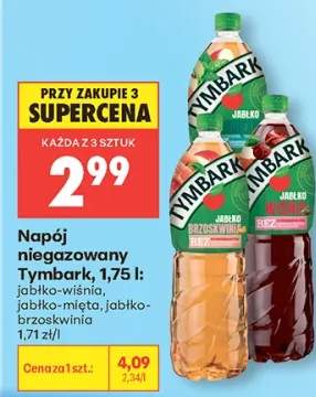 Napój niegazowany Tymbark jabłko-mięta