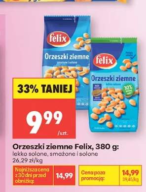 Orzeszki ziemne Felix lekko solone