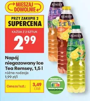 Napój niegazowany Ice Tea Remsey