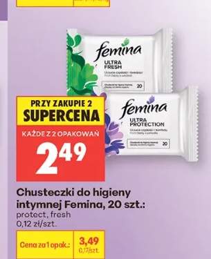 Chusteczki do higieny intymnej Femina