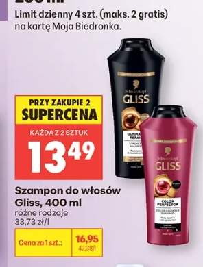 Szampon do włosów Gliss Color Perfector