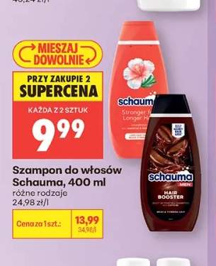 Szampon do włosów Schauma Stronger for Longer Hair