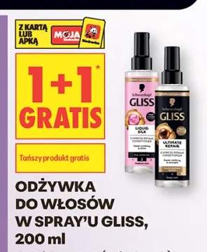 Odżywka do włosów w spray'u Gliss