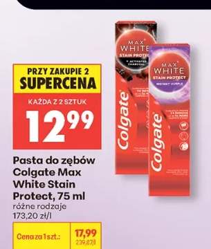 Pasta do zębów Colgate Max White Stain Protect