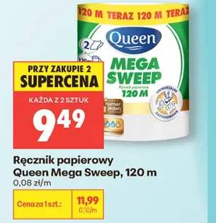 Ręcznik papierowy Queen Mega Sweep 120m
