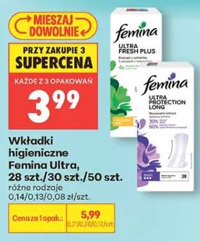 Wkładki higieniczne Femina Ultra Protection Long