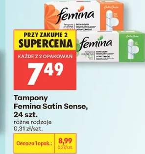 Tampony Femina Satin Sense Super