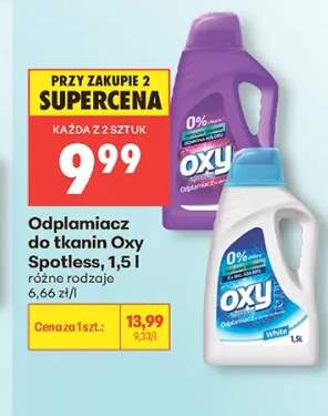 Odplamiacz do tkanin Oxy Spotless