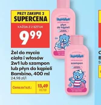 Żel do mycia ciała i włosów 2w1 Bambino