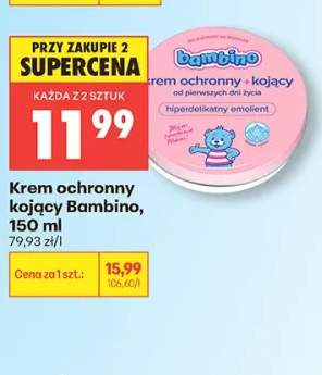 Krem ochronny kojący Bambino