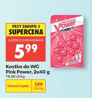 Kostka do WC Pink Power