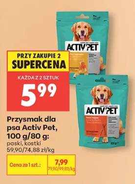 Przysmak dla psa Activ Pet paski