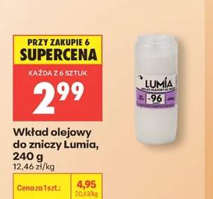 Wkład olejowy do zniczy Lumia 240g
