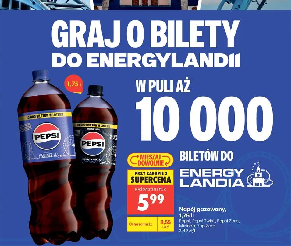 Napój gazowany 7up Zero 1,75l