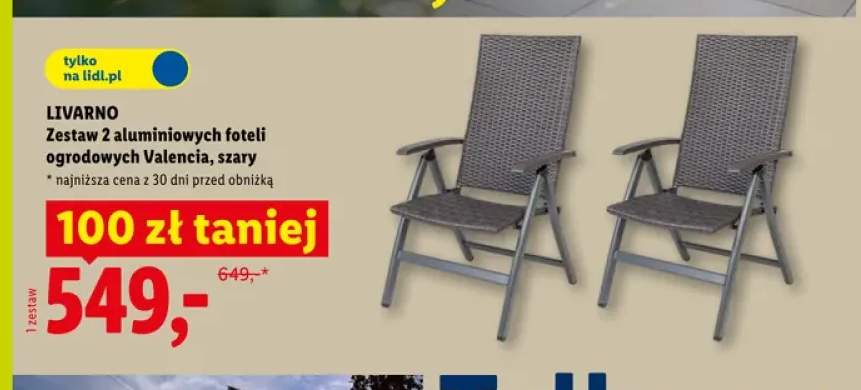 fotel ogrodowy