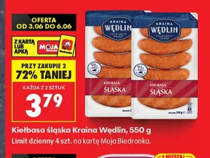 Kiełbasa śląska Kraina Wędlin