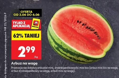 Arbuz na wagę