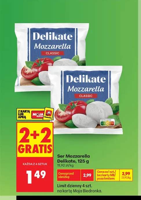 Ser Mozzarella Delikate Classic