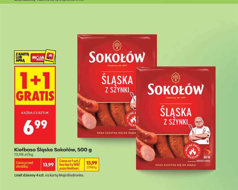 Kiełbasa Śląska Sokołów