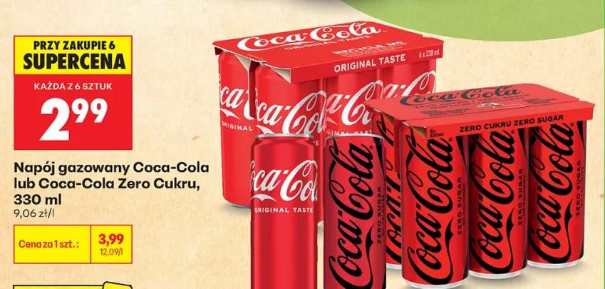 Napój gazowany Coca-Cola