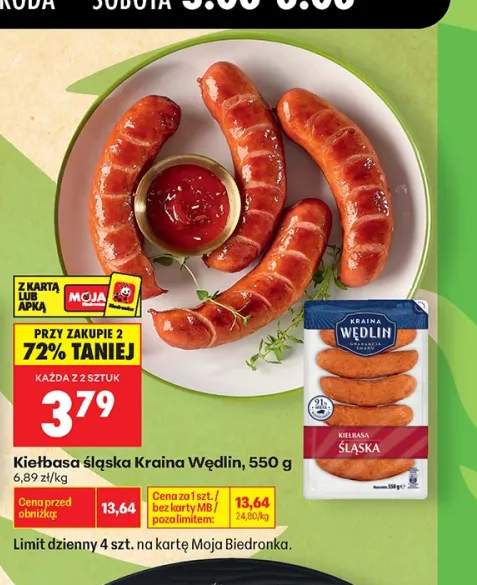 Kiełbasa śląska Kraina Wędlin