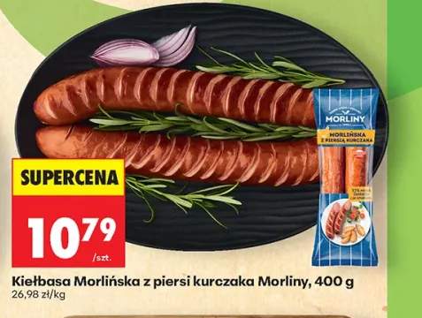Kiełbasa Morlińska z piersi kurczaka Morliny