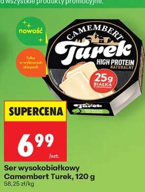Ser wysokobiałkowy Camembert Turek