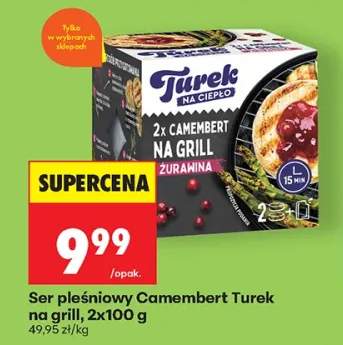 Ser pleśniowy Camembert Turek na grill