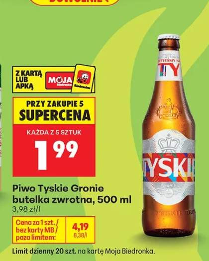 Piwo Tyskie Gronie